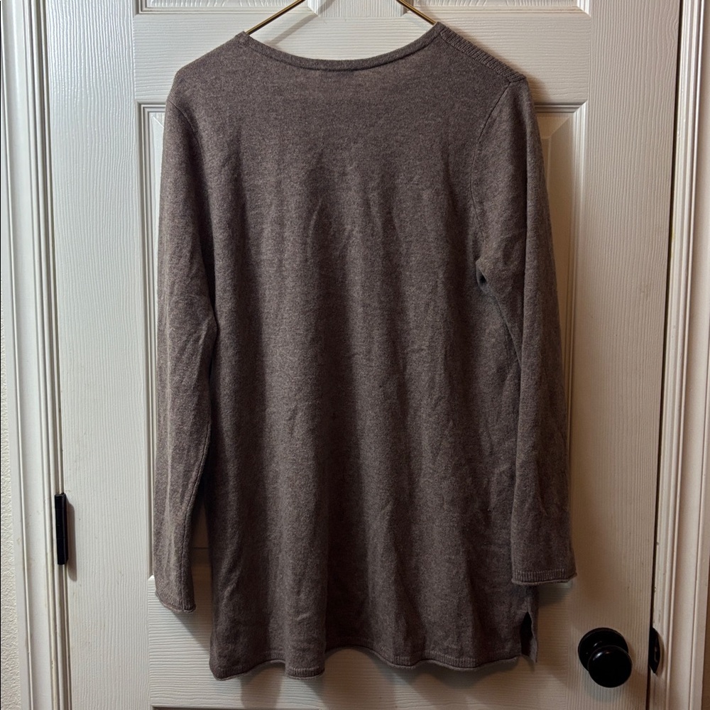 J. Jill Cashmere Tan Sweater - Picture 4 of 6